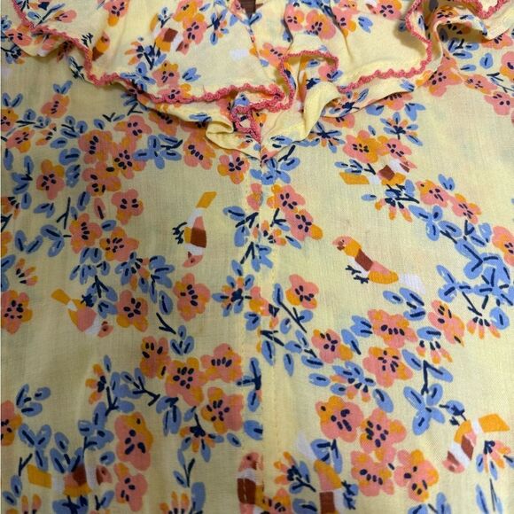 Poupette St Barth Girls Floral Sleeveless Dress. Size XL. (14-16). - Picture 6 of 12